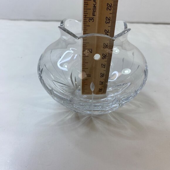 Set of 2 Mikasa Petit Points Cut Crystal Votive Vase Candle Holders - Picture 9 of 10